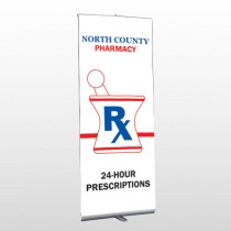 Pharmacy 101 Retractable Banner Stand