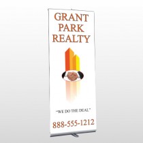 Real Handshake 365 Retractable Banner Stand