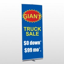 Starburst 119 Retractable Banner Stand