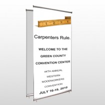 Convention 239 Center Pole Banner Stand