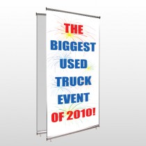 Fireworks 118 Center Pole Banner Stand
