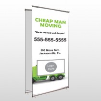 Moving 121 Center Pole Banner Stand