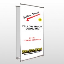 Towing 125 Center Pole Banner Stand