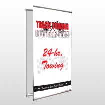 Towing 126 Center Pole Banner Stand