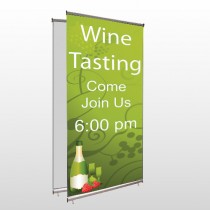 Grill 56 Center Pole Banner Stand