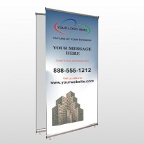 Industry 168 Center Pole Banner Stand