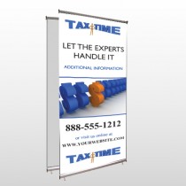 Tax Time 171 Center Pole Banner Stand