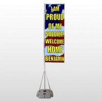 Flag 57 Exterior Flag Banner Stand