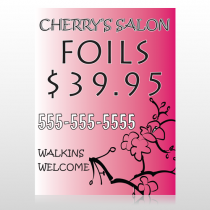 Cherry Salon 288 Custom Decal