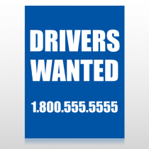Drivers Wanted 314 Custom Sign