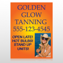 Golden Glow 491 Custom Sign