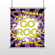 Crocs 42 Hanging Banner