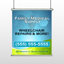 Family Medical 138 Hanging Banner