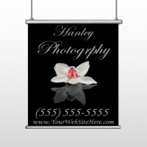 Flower 41 Hanging Banner Stand