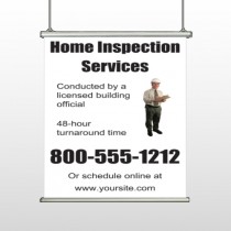 Home Inspection 360 Hanging Banner