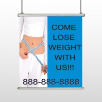 Measure Loss 421 Hanging Banner