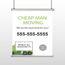 Moving 339 Hanging Banner