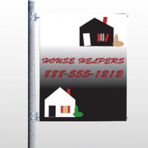 Househelper 245 Pole Banner