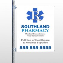 Pharmacy 103 Pole Banner