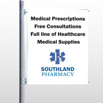 Pharmacy 335 Pole Banner