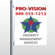 Property Management 363 Pole Banner