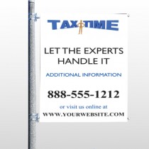 Tax Time 171 Pole Banner