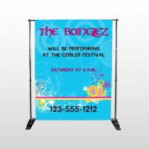 Banglez 367 Pocket Banner Stand