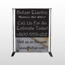 Black and Book 217 Pocket Banner Stand