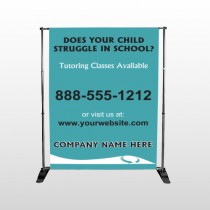 Classy Blue 160 Pocket Banner Stand
