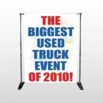 Fireworks 118 Pocket Banner Stand