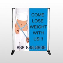 Measure Loss 421 Pocket Banner Stand