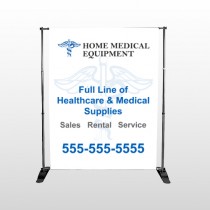 Medical Symbol 99 Pocket Banner Stand