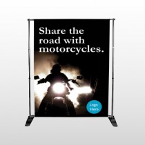 Motorcycle 106 Pocket Banner Stand