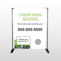 Moving 339 Pocket Banner Stand