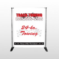 Towing 126 Pocket Banner Stand