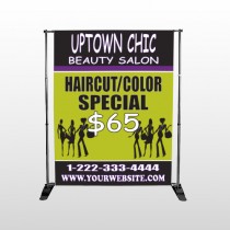 Uptown Salon 642 Pocket Banner Stand