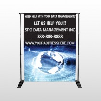 World Wide Web 437 Pocket Banner Stand