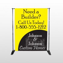 Yellow House Plan 216 Pocket Banner Stand