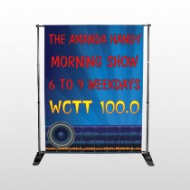 AMP Morning Show 439 Pocket Banner Stand