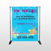 Banglez 367 Pocket Banner Stand
