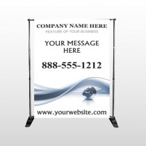 Classy World 166 Pocket Banner Stand