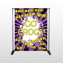 Crocs 54 Pocket Banner Stand