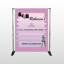 Fine Clothing 531 Pocket Banner Stand
