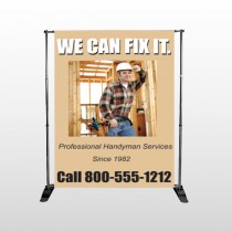 Handyman 243 Pocket Banner Stand