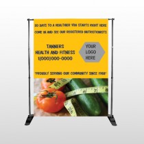 Healthy Tomato 404 Pocket Banner Stand