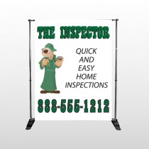 Inspector 245 Pocket Banner Stand