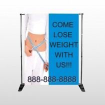 Measure Loss 421 Pocket Banner Stand