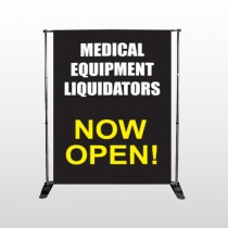 Medic Liquidation 331 Pocket Banner Stand