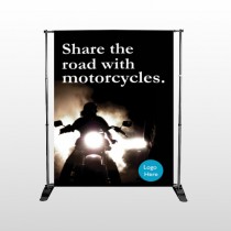 Motorcycle 106 Pocket Banner Stand