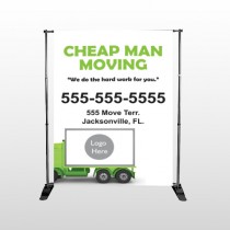 Moving 121 Pocket Banner Stand